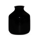 Edysian Ceramic Reed Diffuser Pot,(3.5 inch, Black) with 4 Natural Reed Sticks,3 Spiral Reed Sticks and 1 Flower Stick for Home Decor Products, Home Fragrances, Risk F