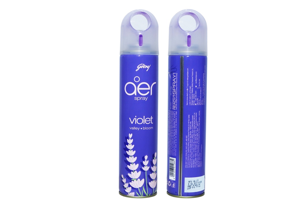 Godrej aer Spray, Violet Valley Bloom -240 ml