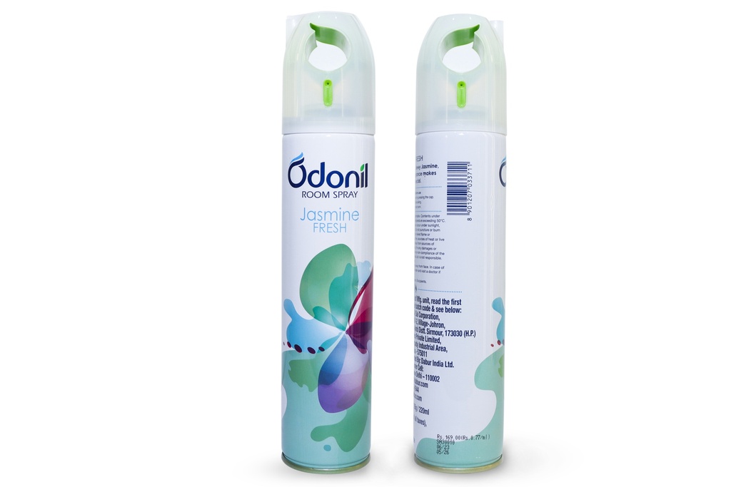 Odonil Room Air Freshner Spray, Jasmine Fresh - 220 ml