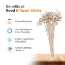 Spiral Reed Diffuser Sticks (10 pcs)