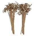 Edysian Rattan & Wicker Spiral Reed Diffuser Sticks | Decoration Sticks for Vase (7 inch - 10 Pieces)