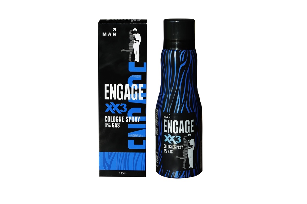 Engage XX3 Cologne No Gas Perfume for Men
