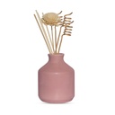 Edysian Ceramic Reed Diffuser Pot,(3.5 inch, Pink)