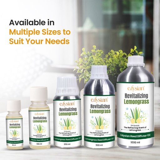 Lemongrass Reed Diffuser Oil