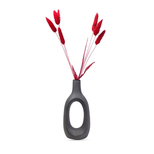 Edysian  Kieko Vase (Black)