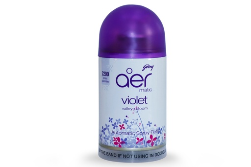 Godrej aer Matic Refill, Violet Valley Bloom - 225 ml